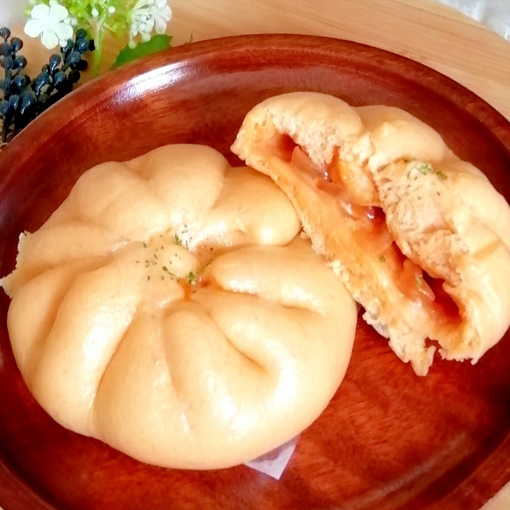 チーズがとろ旨♪♨手作りピザまん♨ランチにも♪